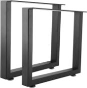 RRP £68.53 Homtone Heavy Duty Metal Table Legs Set of 2