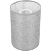 RRP £19.83 VANZACK Tall Drum Lamp Shade: Linen Table Lamp Cover