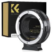 RRP £60.01 K&F Concept EF to EOS R Adapter