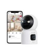 RRP £25.34 ZOSI 2-in-1 WiFi CCTV Camera Indoor 2MP+2MP