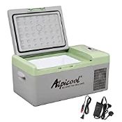RRP £134.73 Alpicool Y16T 15L Compressor Car Fridge Freezer