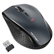 RRP £12.23 TECKNET Wireless Mouse for Laptop