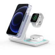RRP £15.59 Orco 3 in 1 Wireless Charging Station - Foldable Wireless For iPhone