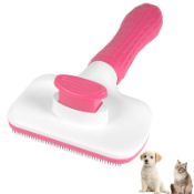 RRP £8.48 NursCare Self Cleaning Slicker Brush