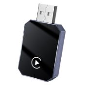 RRP £12.23 Wireless CarPlay Adapter 2025 Upgrade Converts Wired to Wireless for iPhone
