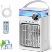 RRP £47.99 YFFU Portable Air Conditioner with Remote Control