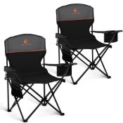 RRP £44.39 ALPHA CAMP Set of 2 Folding Camping Chairs Lightweight Picnic Chair