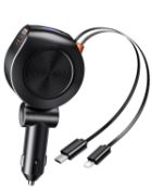 RRP £7.34 SPGUARD Retractable Car Charger 69W