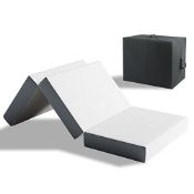 RRP £114.03 Vesgantti Folding Mattress Single Size with Storage Bag