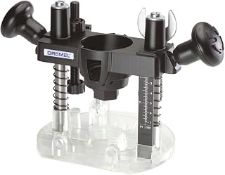 Dremel 335 Plunge Router - Rotary Tool Attachment for Precision Routing, Cutting, Drilling, Trimming