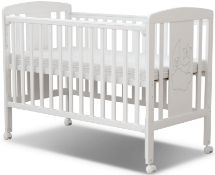 RRP £182.53 MEICI BABY Nova -3-in-1 Wooden Baby Cot Bed