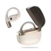 RRP £27.00 Overstock-ZIHNIC Open-Ear Wireless Bluetooth Headphones with Mic