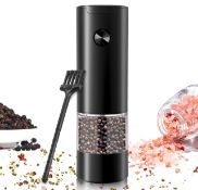 RRP £11.42 Aongray Electric Salt and Pepper Grinder