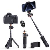 RRP £17.13 K&F CONCEPT MS09 Mini Tripod with 1/4'' Screw for Compact Camera