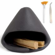 RRP £9.94 BEYLAB Clay Sculpture Palo Santo Holder