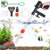 RRP £19.93 Ledeak Fish Tank Aquarium Gravel Cleaner