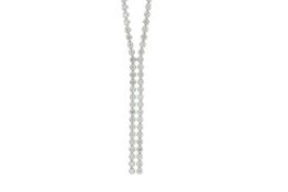 14ct Gold Tennis Diamond Collarate 6.00 Carats