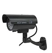 RRP £9.79 BW Dummy CCTV Camera Dummy Camera Fake Outdoor Indoor