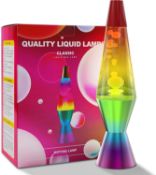 RRP £14.10 KIKILIVE Liquid Motion Mood Night Lamp, Desk Decor with Remote Control