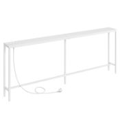 RRP £69.81 MAHANCRIS Console Table with Power Outlet