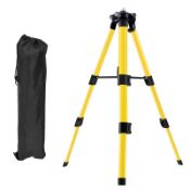 RRP £22.67 Risegun Laser Level Telescoping Pole with Tripod, 1M 5/8" Mounting Thread