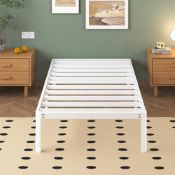 RRP £42.51 Lutown Teen 3ft Single Bed Frame with Rounded Corner Legs