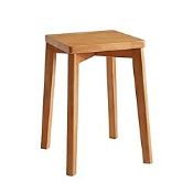 RRP £23.01 Aibiju Square Wooden Stool