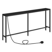 RRP £48.98 MAHANCRIS Console Table with Power Outlet