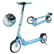 RRP £44.98 MEE GOO Scooter with Disc Brake & Dual Shock Absorbers