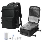 RRP £44.99 Sideroly Vacuum Backpack Travel Bag, Compression Backpack with Pump