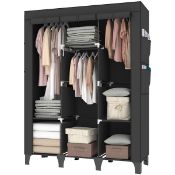 RRP £48.98 OPPAIYA Canvas Wardrobe