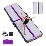 RRP £198.44 HIJOFUN Inflatable Gymnastics Mat