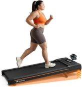 RRP £239.99 MERACH Heavy Duty Walking Pad Treadmill with Speaker, 10% Auto Incline