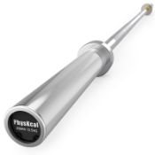 RRP £79.37 PhysKcal 6 ft International Olympic Bar Fits 2'' Weight Plates, Full Black