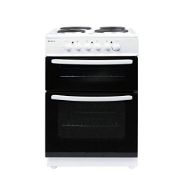RRP £204.01 Haden Cooker 60cm Electric Oven Freestanding with Top Grill White