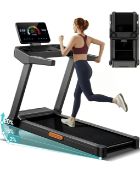 RRP £251.99 Foldable Treadmill for Home with 20% Incline