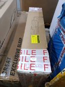 RRP £112.85 HOMCOM Single Bed Frame House Scandinavian Style for 90W x 190Dcm Grey