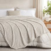 RRP £17.68 Tifschlaf Fleece Fluffy Throw Blanket