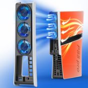 RRP £12.07 For PS5 Pro Cooling Fan Accessories Quiet Cooler fan
