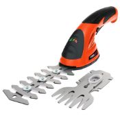 RRP £28.11 POSENPRO 7.2V 2-in-1 Cordless Hedge Trimmers Electric