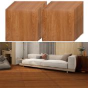 RRP £36.74 YAYODS 40 Pack Self Adhesive Floor Tile Vinyl Flooring