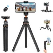 RRP £12.07 K&F CONCEPT Mini Flexible Tripod for Camera