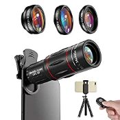 RRP £21.84 Apexel Camera Lens Kit