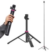 RRP £25.00 ULANZI MT-89 Portable Adjustable Light Stand with 1/4" Screw Quick Release