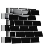 RRP £23.21 Yoillione Upgrade Thicker Peel and Stick Wall Tiles