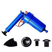 RRP £9.23 Drain Plunger Toilet Plunger Kitchen Sink Sewer Dredge