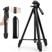 RRP £28.79 K&F CONCEPT 57.9"/147cm Lightweight Camera Tripod