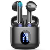 RRP £20.82 Wireless Earbuds, NEW Mini Bluetooth 5.4 Headphones In Ear with Deep Bass