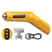RRP £16.33 SEEKONE Cordless Mini Heat Gun, 4-Temp Settings with for 3D Printing Crafts