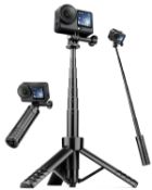 RRP £17.45 Nineigh 65cm/25.6'' Mini Selfie Stick Tripod for Action
